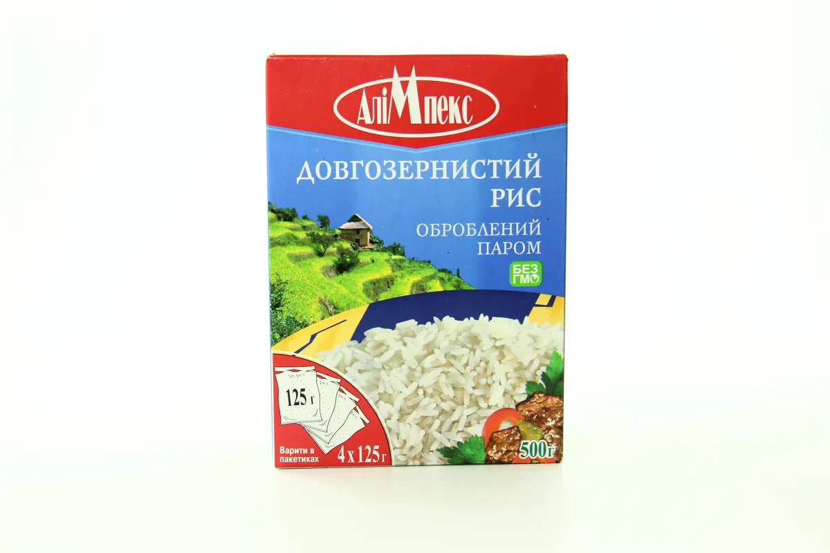 Alimpex Steamed Rice 4 * 125 g