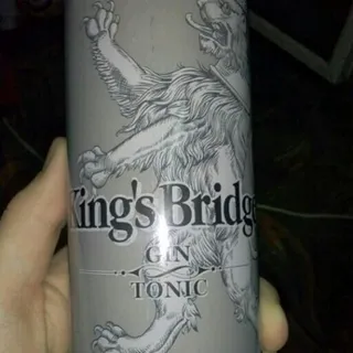 Kings Bridge Gin and Tonic Low-Alcohol Drink 7% 500ml — photo 2