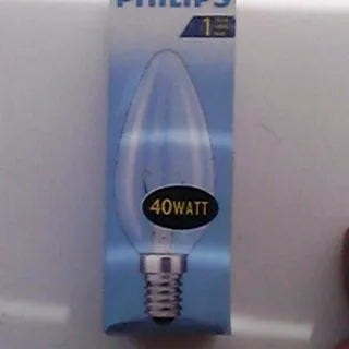 Philips B35 40W E14 Clear Bulb — photo 2
