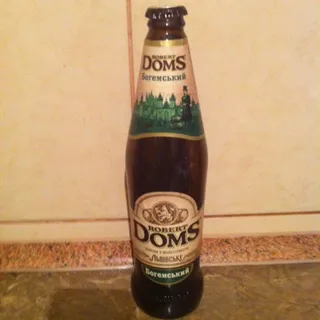 Lvovskoe Robert Doms Bohemian Light Beer Pasteurized 5.1% 0.5L — photo 2