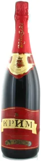 Artemovsk Winery Krym Red Semi-sweet Sparkling Wine 0.75L Glass Bottle — photo 2
