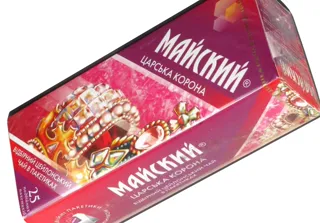 Maysky Black Tea Tsarskaya Korona 25 Bags — photo 6