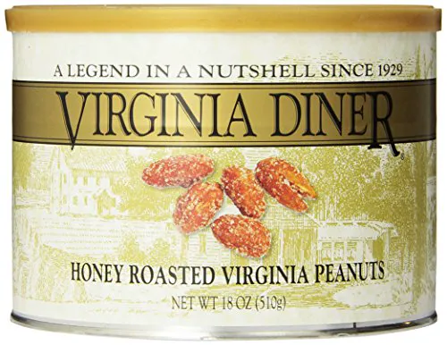 Virginia Diner Медовий смажений арахіс, 18 унцій