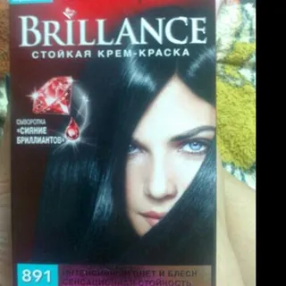 Brillance Hair Dye Blue-Black 891 — photo 4