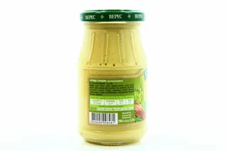 Veres Mustard with Horseradish glass jar 190g — photo 2