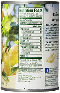 Del Monte, Northwest Sliced Pears, Bartlett Pears in Heavy Syrup, 15.25oz Can (6 Pack) — photo 5