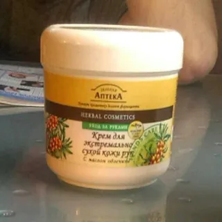 Zelenaia Apteka Sea Buckthorn Oil Hand Cream for Extremely Dry Skin 300ml — photo 4