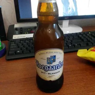 Hoegaarden White Light Beer 4.7% Glass Bottle 0.33L — photo 5