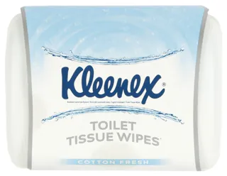 Kleenex Cottonelle Clean Care Moist Toilet Paper White 42pcs — photo 8