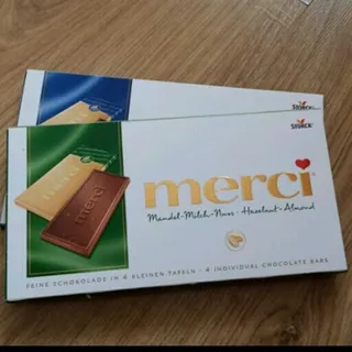 Mersy Chocolate with Hazelnuts and Almonds 100g — photo 3