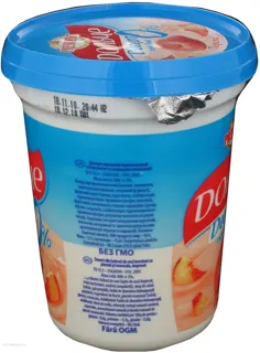 Dolche curd dessert with peach filling 0.2% 400g — photo 2