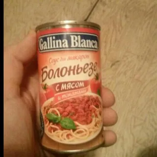 Gallina Blanca Bolognese Pasta Sauce with Meat and Tomatoes 180g — photo 2