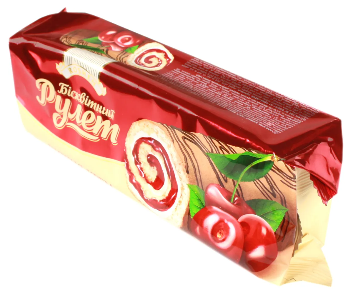 Roshen Roll 210g Cherry Cream