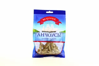 Morskie dried salted anchovy carcasses flow pack 36g — photo 3