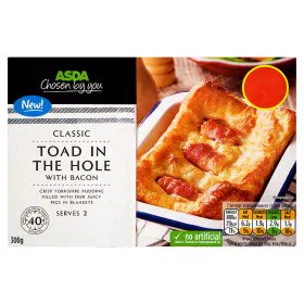 Asda Chosen By You Класичний «Жабеня в діру» з беконом