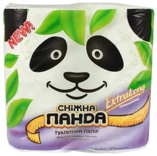 Toilet Paper Two-Layer Extra Long White 4pcs — photo 2