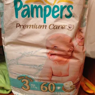 Pampers Premium Care 3 Midi Diapers Economy Pack 60 pcs — photo 3
