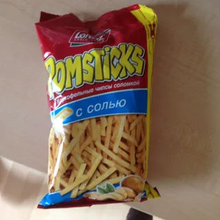 Lorenz salted stick chips 100g — photo 2