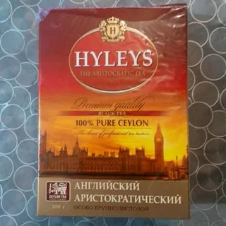 Hyleys English Black Leaf Tea 100g — photo 5