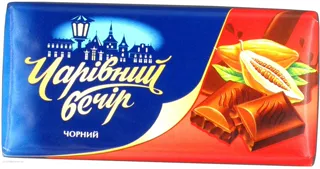 Volshebny Vecher Black Dessert Chocolate 85g — photo 3