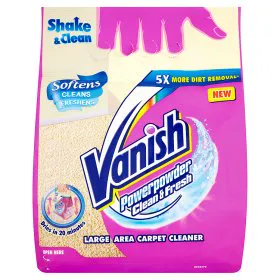 Порошок для чищення килимів Vanish Чистий & Свіжий