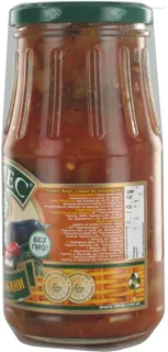 Veres Eggplants in Adjika Glass Jar 530g — photo 2