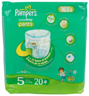 Підгузки Pampers Activ Boy Junior 20 шт — фото 3