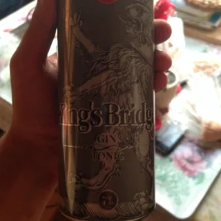 Kings Bridge Gin and Tonic Low-Alcohol Drink 7% 500ml — photo 4