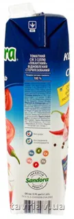 Sandora Spicy Tomato Vegetable Cocktail Juice with Salt 0.95L — photo 4