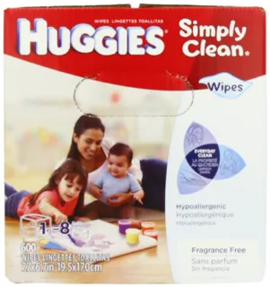 Huggies Simply Clean Baby Wet Wipes Refill 600 — photo 2