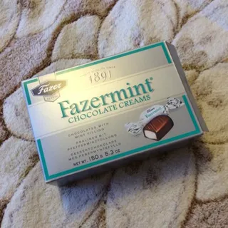 Цукерки Fazer Fazermint з м'ятною начинкою 150 г — фото 6
