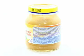 Hame Apple and Peach Puree Glass Jar 125g — photo 7