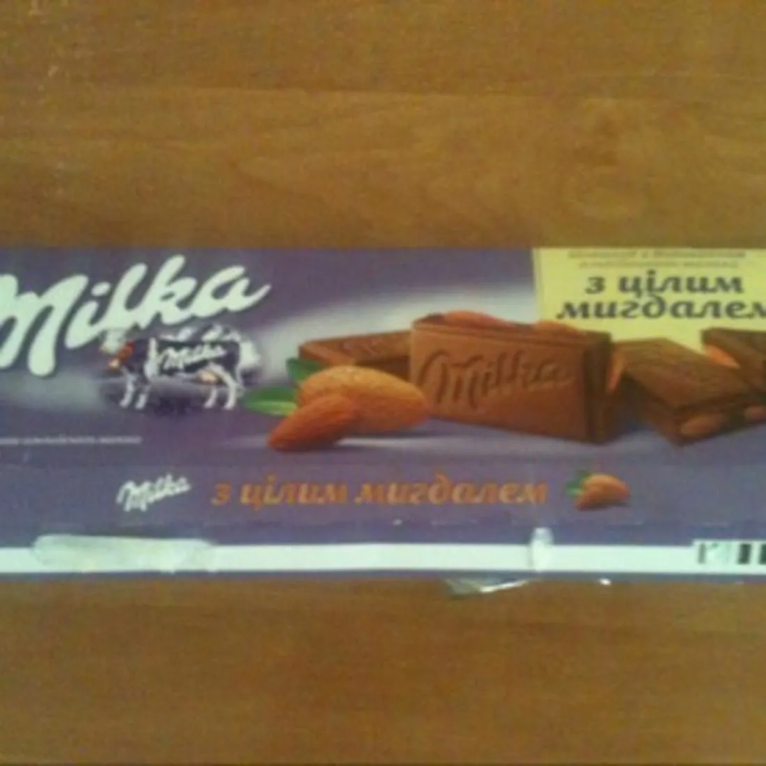 Milka Milk Chocolate with Whole Almonds and Alpine Milk 200g Bars