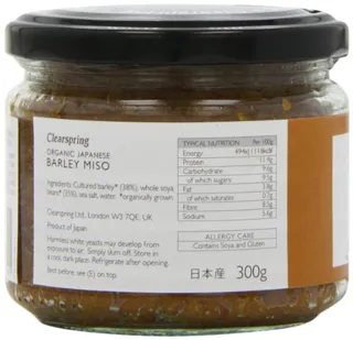 Clearspring Onozaki Organic Barley Miso 300g (Pack of 2) — photo 2