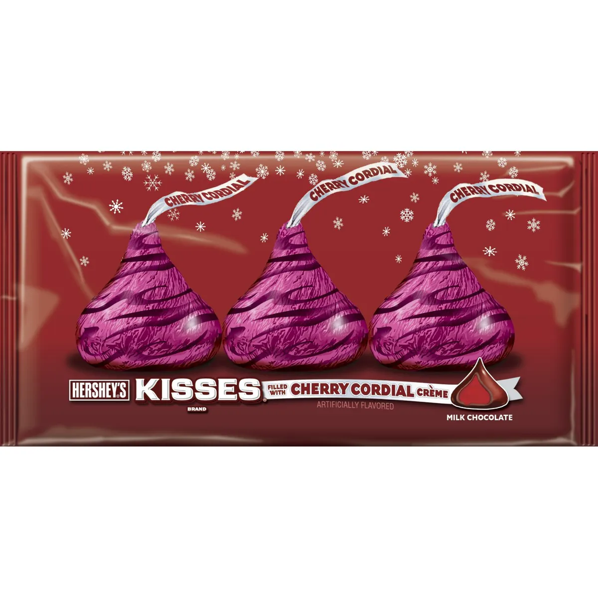 Hersheys Kisses Filled Cherry Cordial Creme 8.5 oz