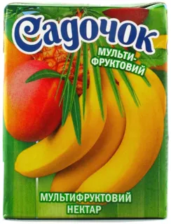 Sadochok Multifruit Nectar Unclarified Sterilized 200ml — photo 6