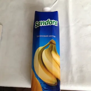 Sandora Banana Nectar with Pulp Sterilized 1L — photo 6