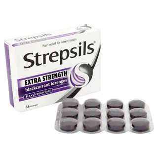 Strepsils Чорна смородина льодяники 36 шт. — фото 2