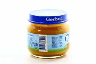 Gerber Peach Puree for Children Glass Jar 80g — photo 2
