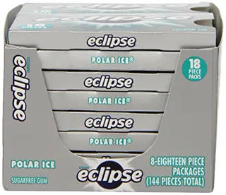 Eclipse Sugar-Free Gum, Polar Ice, 18 pcs Pack (Pack 8) — photo 3