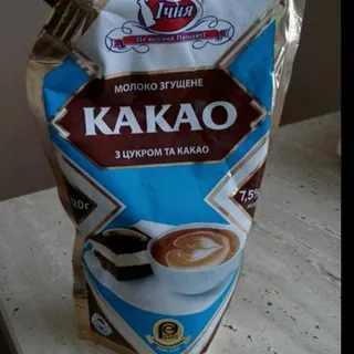Ichnya Condensed Milk with Cocoa and Sugar 7.5% 320g Doypack — photo 5