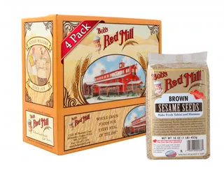 Bob's Red Mill Brown Sesame Seeds, 16 oz bag (4 pack) — photo 9