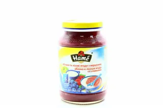 HAMÉ S.r.o. Forest Berry Puree with Cream for Children from 6 Months Glass Jar 190g — photo 5