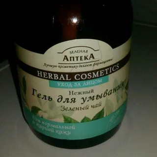 Zelenaya Apteka Green Tea Ginkgo Biloba Cleansing Gel 270ml — photo 4