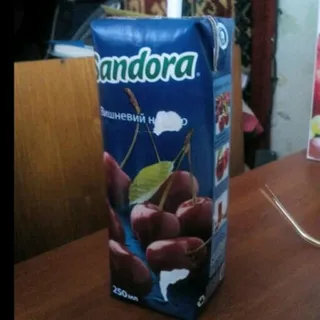Sandora Cherry Nectar Clarified Pasteurized 250ml Tetrapak — photo 7