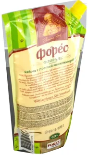 Fores Floral Plant-based Mayonnaise 60% 400g Doy-Pack — photo 4
