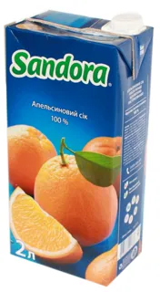 Sandora Orange Juice Tetra Pak 2L — photo 3