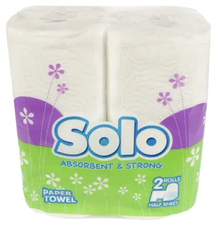 Solo kitchen towel white 2pcs — photo 4
