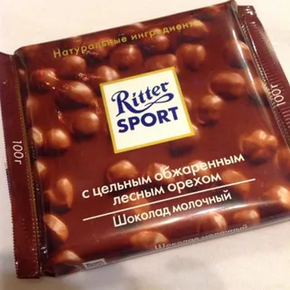 Ritter Sport Milk Chocolate with Hazelnuts 100g — photo 4