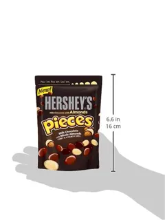 Hersheys Milk Chocolate with Almonds Bag, 8 oz — photo 3